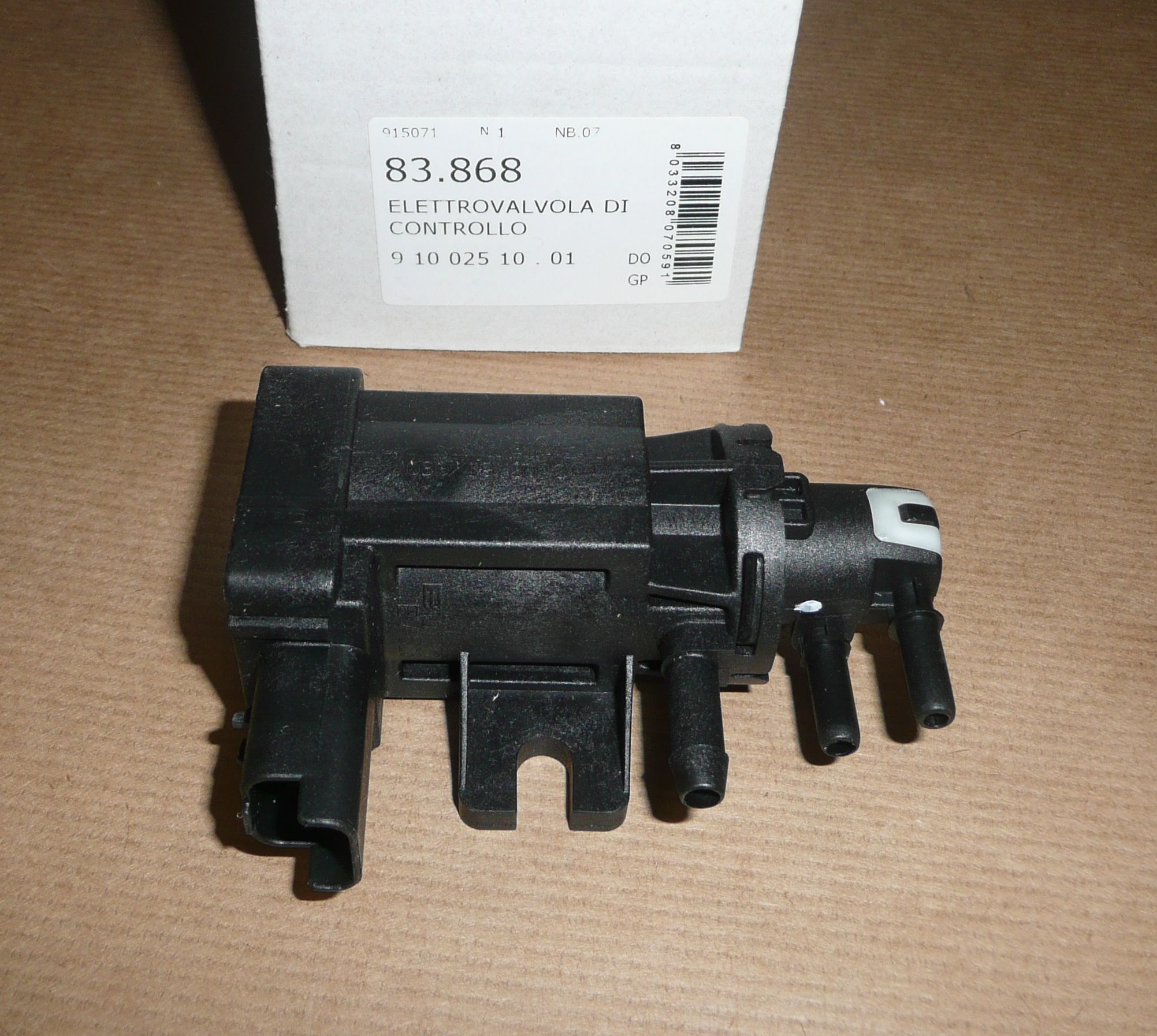 SID 83.868 ELEKTROZAWÓR TURBO C 3,P PARTNER 1.6HDI